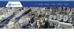 Desktop Screenshot of mpingenierosperu.com